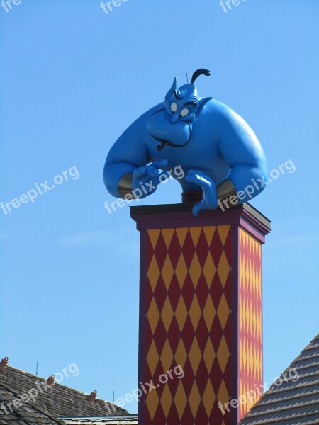 Genie Aladdin Disney Disneyland Magic