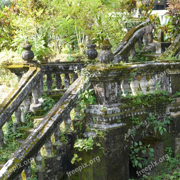 Stairs Haunting Old Romantic Mysterious