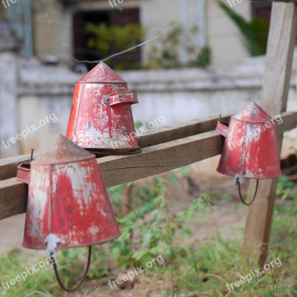 Fire Burma Myanmar Jugs Old