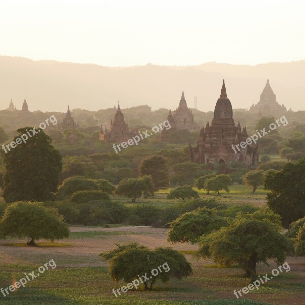 Bagan Myanmar Burma Pagoda Free Photos