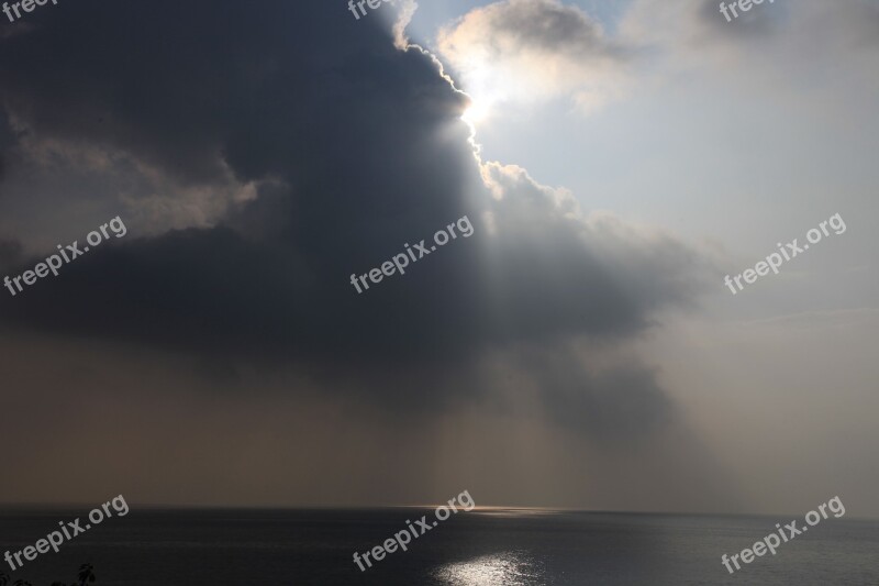 Cloud Blue Sky Sunshine Free Photos