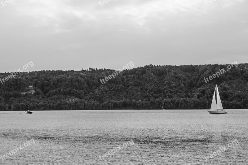 Lake Constance Boats Seglen Powerboat Speedboat