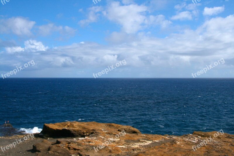 Ocean Sea Pacific Hawaii Nature