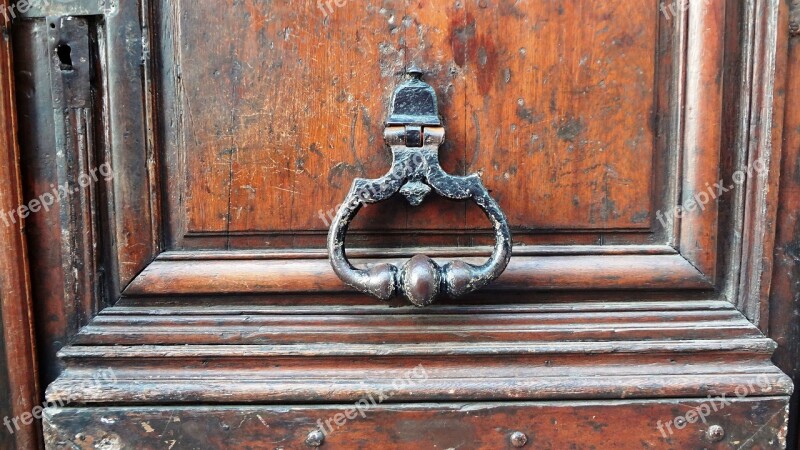 Knocker Wooden Door Old Door Free Photos