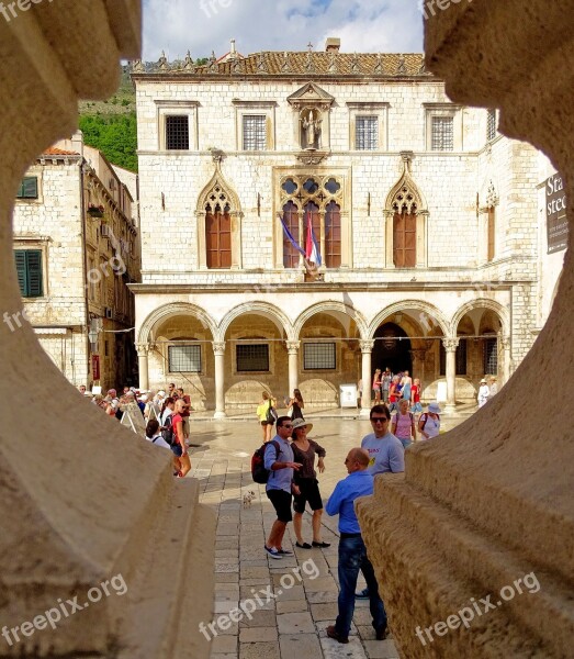 Dubrovnik Croatia Historic Center Adriatic Sea Free Photos