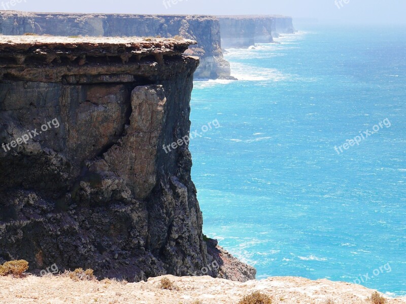 Cliffs Fjords Australia Ocean Fjord