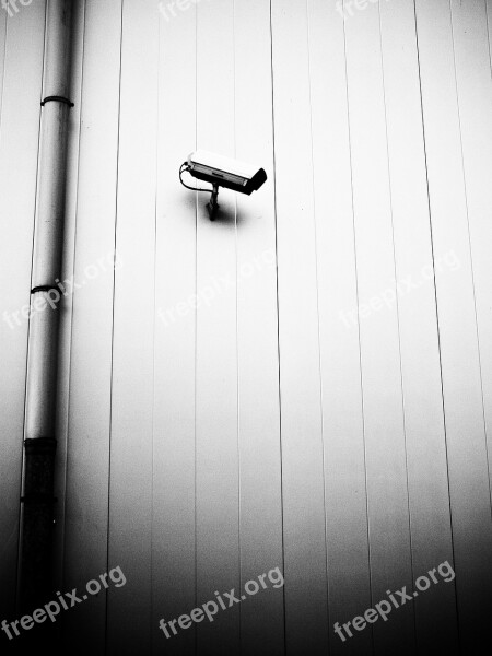 Camera Security System Security Camera Cctv Black And White