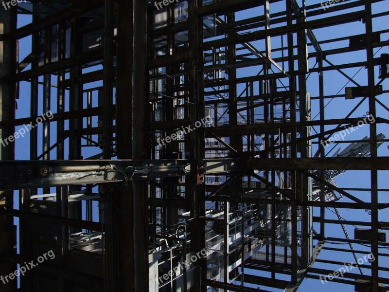 Scaffold Industrial Building Metal Architecture