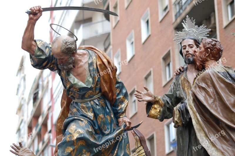 Agony In The Garden Jesus Salzillo Murcia Processions Processions