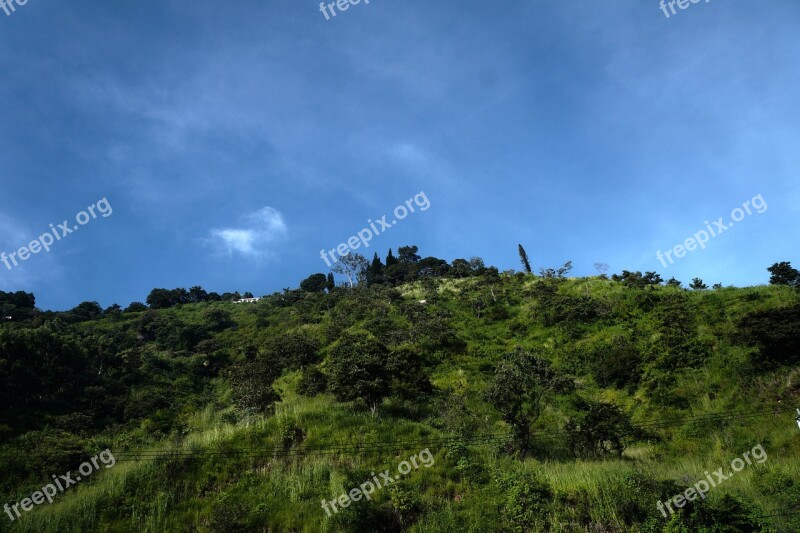 El Salvador San Marcos Mountain Sierra Hill