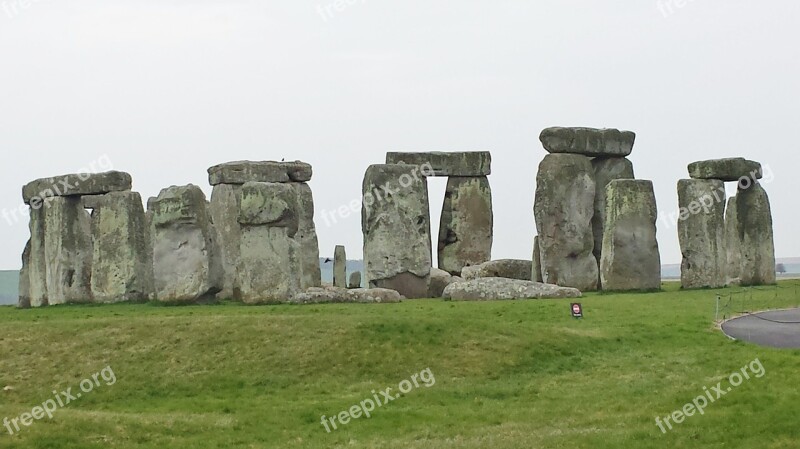 Stonehenge Stone Circle England Megalithic Structure United Kingdom