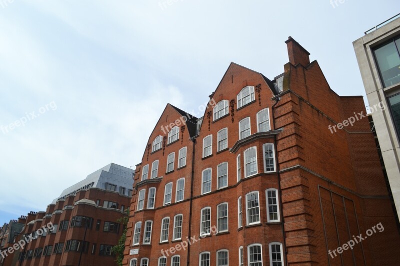 Facade Brick Architecture Building Old