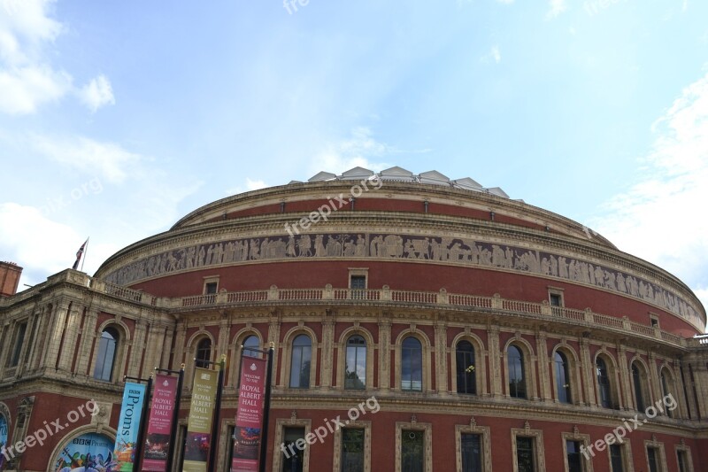 London Building Albert Hall Free Photos