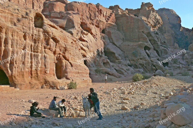 Petra Jordan Rock Culture Archeology