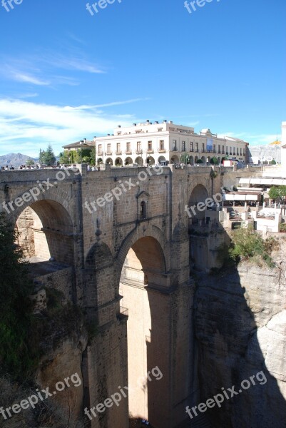 Round Bridge Roman Architecture Viaduct