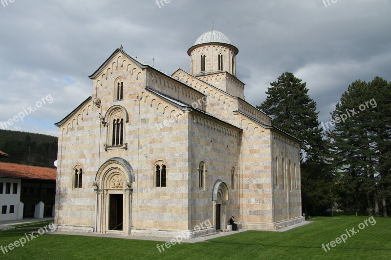 Monastery Kosovo Chapel Church Religion