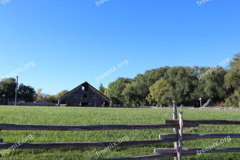 Farm Barn Rural Country Farming