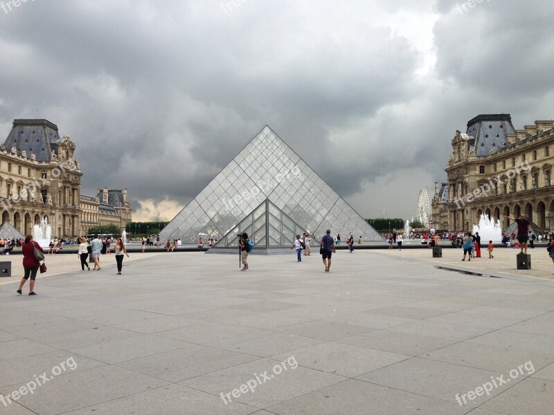 Louvre France Paris Architecture Museum