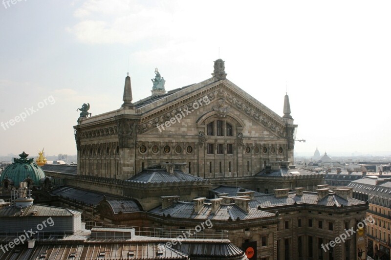 Opera Garnier Paris Theatre Free Photos