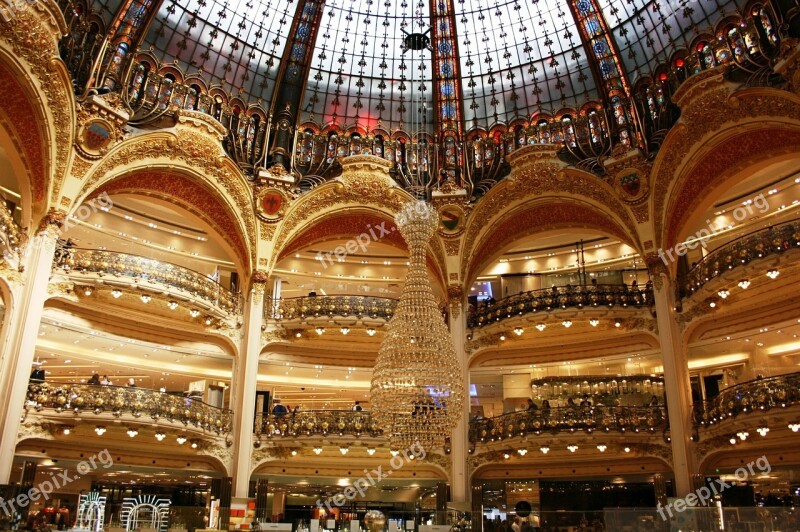 Lafayette Galleries Lafayette Arcos Dome Paris