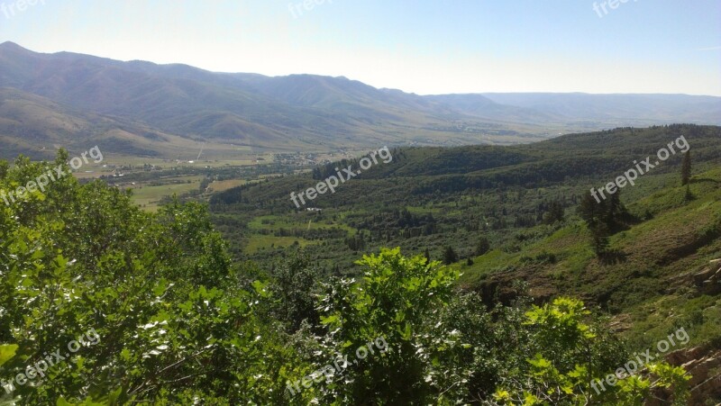 Mountains Ogden Valley Utah Free Photos