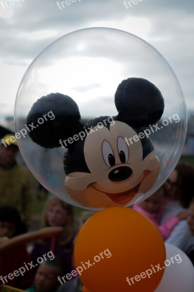 Mickey Mouse Balloon Helium Childhood Disney