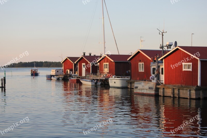 House Sweden Vänern Water Lake