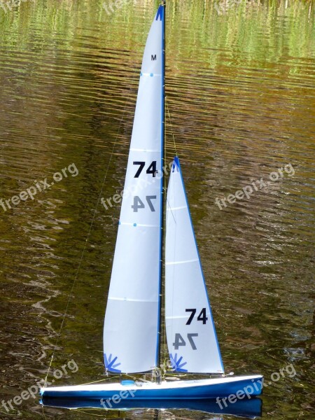 Yacht Water Toy Boat Sailboat