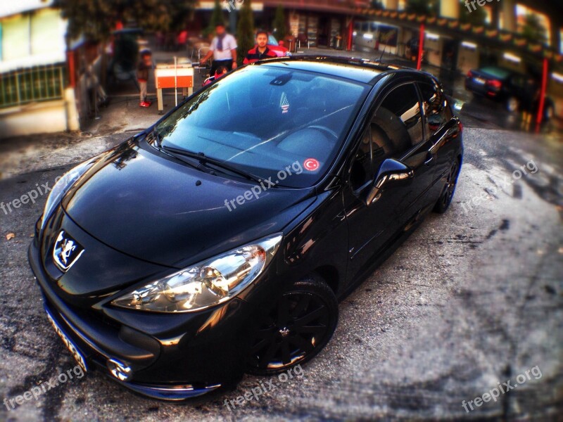 Peugeot Arba Black 207 Gt