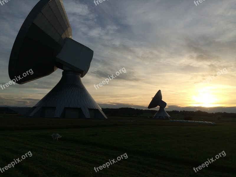 Satelietenanlage Satellite Dish Radar Dish Radar Telescope