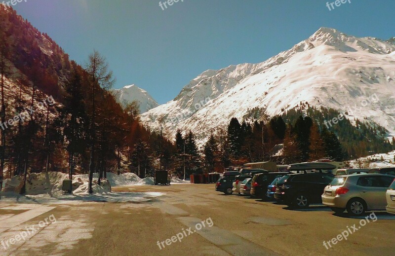 Winter Mountains The Alps Snow The Snow-capped Peaks