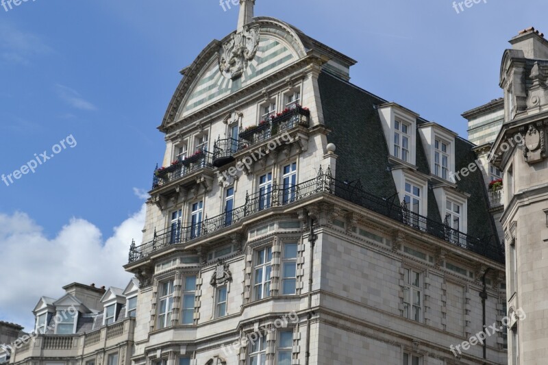 London Building Facade Attic Free Photos