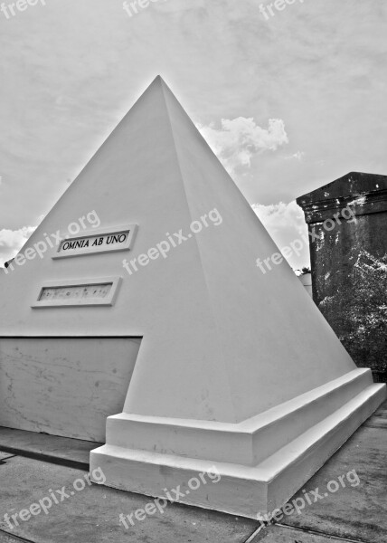 Crypt Tomb Cemetery New Orleans Graveyard