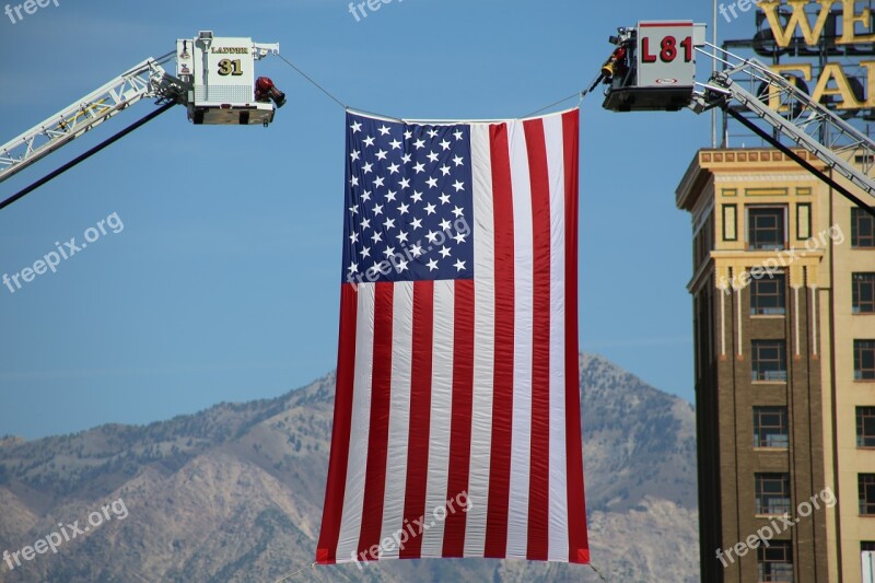 Flag American United States America Usa