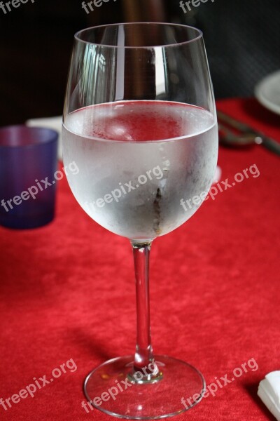 Wine Glasses Cup Water Free Photos