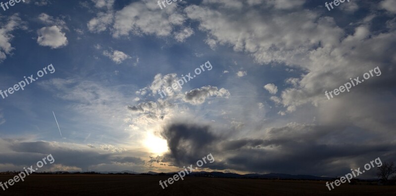 Sky Clouds Outdoors Scenic Tranquil