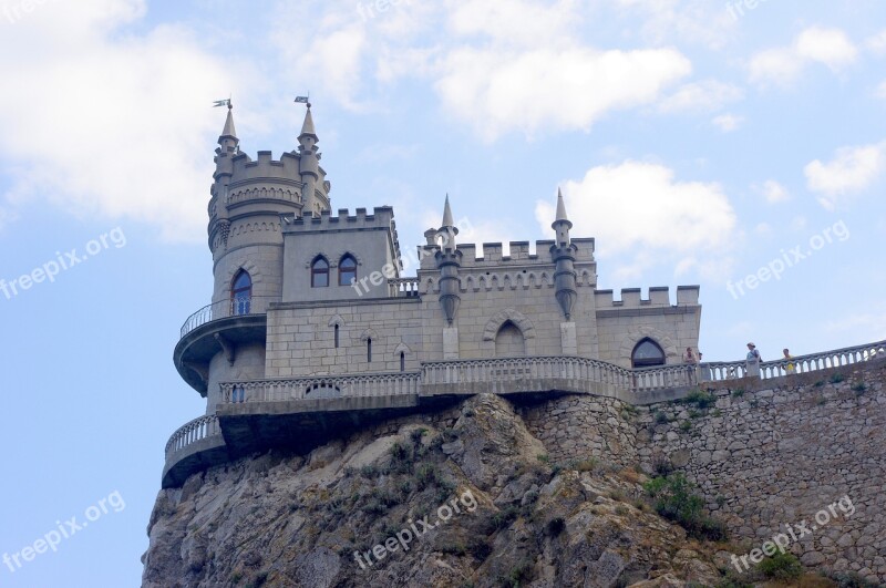 Swallow's Nest Yalta Crimea Free Photos