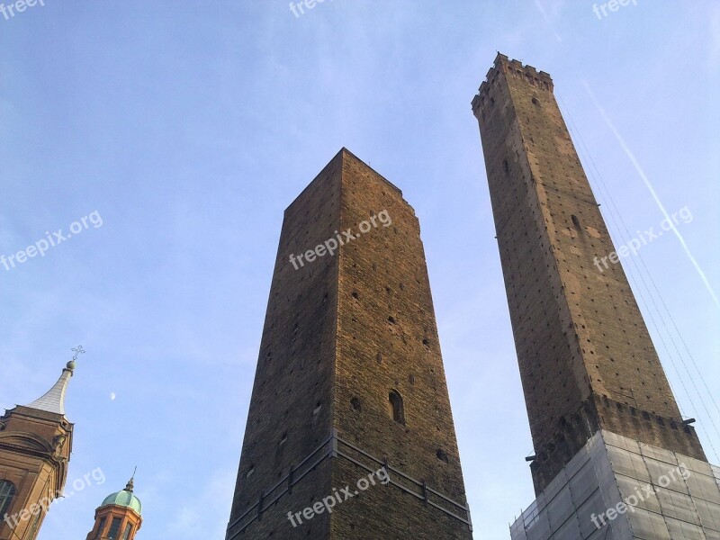 Bologna Two Towers Asinelli Garisenda Free Photos