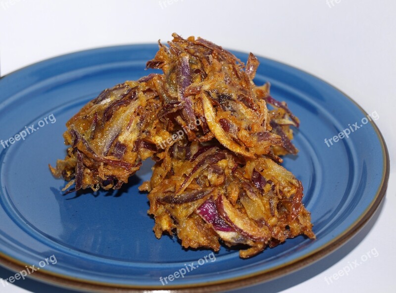 Food Onion Fritter Vegetarian Cuisine