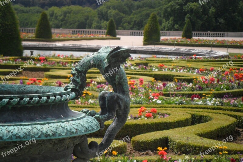 Versailles Garden Flowers Hedge Cis