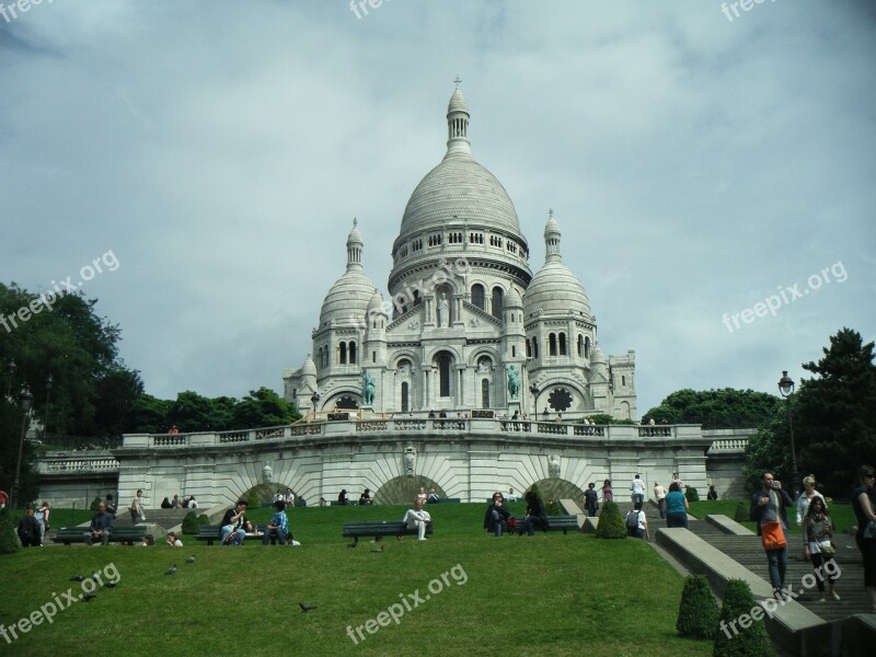 Sacré Cœur France Paris Temple The Basilica