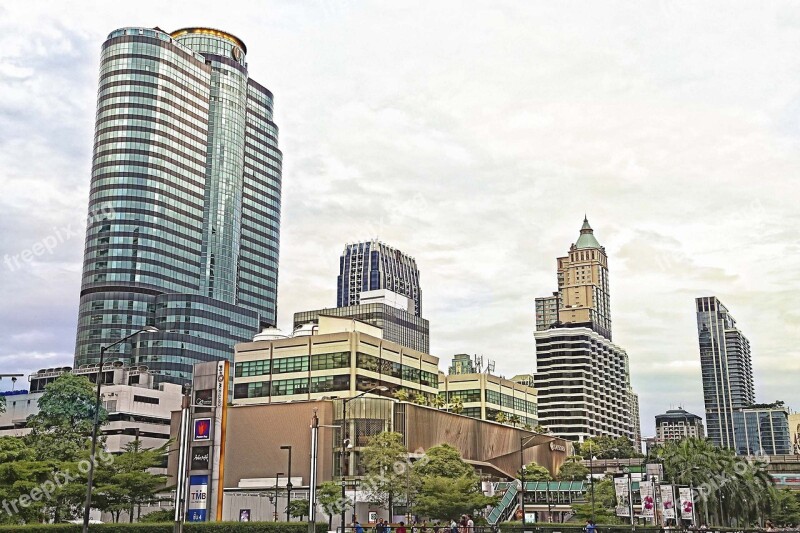 Central World Plaza Bangkok Thailand City Buildings