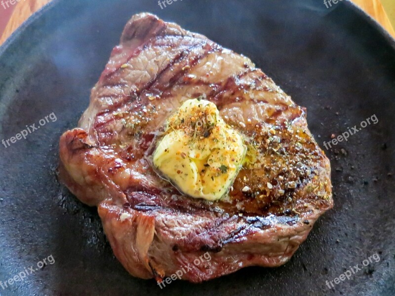 Rumpsteak Steak Sirloin Meat Frying