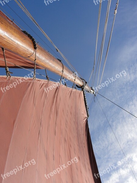 Sail Sailing Boat Mast Wind Free Photos