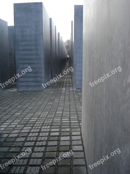 Berlin Holocaust Memorial Concrete Genocide