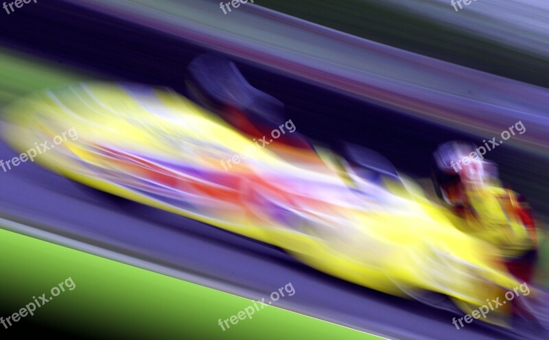 Motorbike Sidecar Speed Abstract Motion