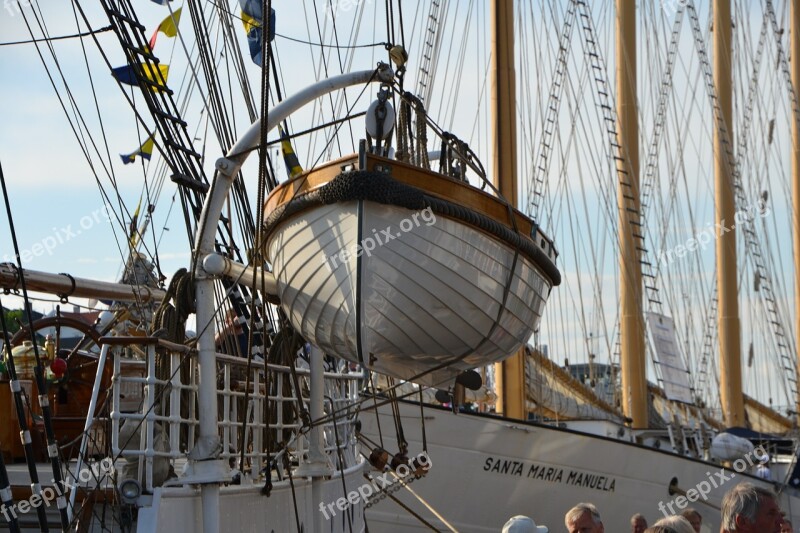 Schooners Fredrikstad Norway Free Photos