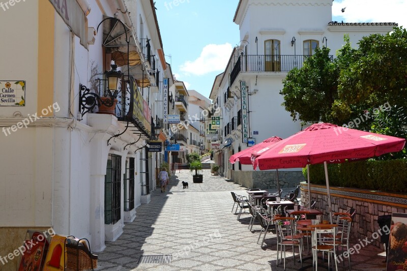 Cafe Spain Squares Street Estepona