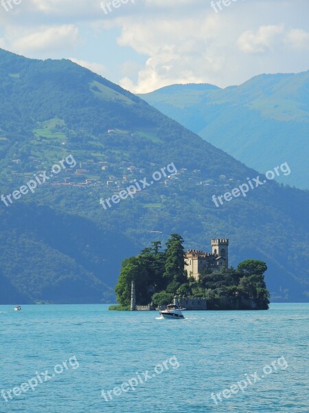 Lago Diseo Italy Nature Water Landscapes