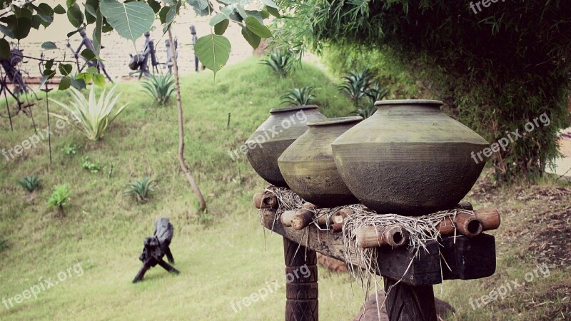 Earthen Jars Jars Old Ancient History